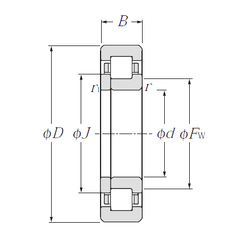 Bearing NUP322E