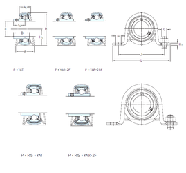 Y Bearing Plummer Block Units P Fm Skf Tradebearings Com