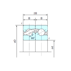 Bearing 55TAB12DF