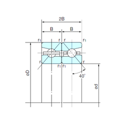 Bearing 55TBH10DB